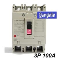 ราคา MITSUBISHI MCCB เบรคเกอร์ สวิตส์ตัดตอนอัติโนมัติ มิตซู No Fuse Breaker NF125CV 3P 80A 100A 125A รุ่น NF125-CV (3316632735)