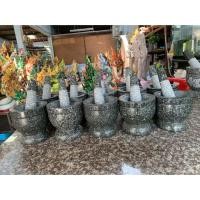 ราคา ครกหินแกรนิตดำ อ่างศิลา แท้100% พร้อมสาก ขนาด5นิ้ว ราคา269บาท (6322948261)