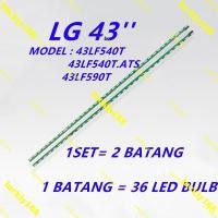 ราคา ใหม่ 2 ชิ้น/เซ็ต 43LF540T 43LF540T.ATS 43LF590T LG 43 ทีวี LED BACKLIGHT / LAMPU TV 43LF590 43LF540 (40011720898)