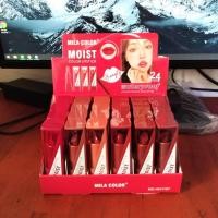 ราคา ⚡FLASH SALE⚡♡พร้อมส่ง MILA COLOR (HH-1107) MOISTURE COLOR LIPSTICK(24packs in a box) (24265120350)