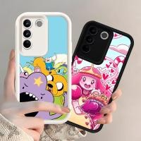 ราคา Z-4 Adventure Time เคสสีขาวสีดําสําหรับ VIVO Y81s V29E V29 Y81 Y100 Pro Case (26089211404)