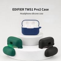 ราคา For EDIFIER TWS1 Pro2 Case Pure Color Silicone Soft Case EDIFIER TWS1 Pro2 Shockproof Case Protective Cover with Hooks (20192752886)