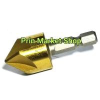 ราคา Patta ดอกสว่าน คว้านรู หัวเตเปอร์ ดอกคว้านเตเปอร์ 3/4 นิ้ว ( 19 mm ) ดอกสว่าน เจาะไม้ เจาะเหล็ก เจาะฝังหัว เกลียวปล่อย (4844770756)