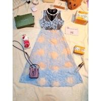 ราคา เดรสลูกไม้งานป้าย ONE&ONE (22319679090)