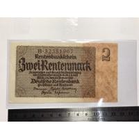 ราคา ธนบัตรเก่า ประเทศเยอรมัน ปี1937 2 RENTENMARK สภาพสวย สวยน่าสะสม ธนบัตรต่างประเทศ หายาก (5959261750)