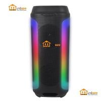 ราคา ลำโพงบลูทูธ มีไฟ RGB 4 แถบสี D-POWER รุ่น BOM-94 กำลังขับ 20 วัตต์ เชื่อมผ่าน TWSได้ กระทัดรัด สำหรับพกพา #ร้านมาร์ยอง (29976249504)
