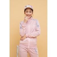 ราคา SUPERDเชทชุดวอร์ม เสื้อแจ็คเก็ตปักลายดอกไม้ มีซิปด้านหน้า มาคู่กับกางเกงมีแถบข้างEmbroidered zip sets Code 2040 (5553235942)