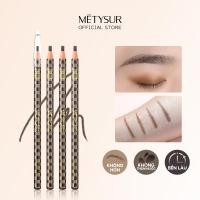 ราคา Metysur ดินสอเขียนคิ้วแบบดิบอย่างรวดเร็วเรียบทนทานแต่งตาสีง่าย (27414969314)