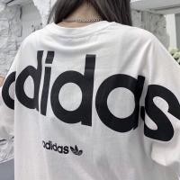 ราคา สีขาว a ลําลอง ผ้าฝ้ายแท้ แขนสั้น พิมพ์ลายโลโก้ ADIDA 2022 พร้อมป้ายแท็ก สําหรับผู้ชาย และผู้หญิง (27855908201)