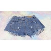 ราคา กางเกงยีนส์ขาสั้นเสมอหู มือสอง S (12685738803)