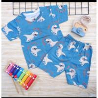 ราคา 1 - 5 Years Set เสื้อยืดเด็ก T-REX Dino Motif / Dino Blue TREX JK Motif เสื้อยืดเด็ก (28338046331)