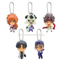 ราคา Rurouni Kenshin Figure Swing Keychain Gashapon เคนชิน ซามูไรพเนจร Bandai แท้ จากญี่ปุ่น (24565777930)