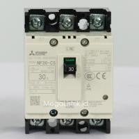 ราคา MITSUBISHI NFB 3P 30A NF30-CS / MCCB / NO FUSE BREAKER NF30CS 3 PHASE 30 CAMPERE (24935560618)