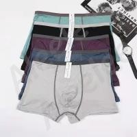 ราคา กางเกงในผู้ชายmuji บ็อคเซอร์คุณผู้ชายเนื้อผ้าcotton 5ตัว5สี รหัส809 (21911264108)