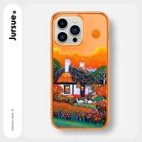 ราคา JURSUE เคสไอโฟน เคสซิลิโคนนุ่มกันกระแทกใสน่ารักตลก เคสโทรศัพท์ Compatible for iPhone 16 15 14 13 12 11 Pro Max SE 2020 X XR XS 8 7 Plus พลัส XYY4317 (25050654467)