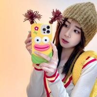 ราคา เหมาะสําหรับ ไอโฟน 16โปรแม็กซ์11 12 13 มือโปร สูงสุด 14 15 เคสโทรศัพท์ซิลิโคน,น่ารักการ์ตูน3งตลกสาวถักเปีย,เหมาะสําหรับหญิงสาวตลกกรณีป้อง (27453692075)