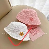 ราคา หมวกสไตล์ชาแนลสำหรับเด็กหญิงวัย 6-6 ปี ดีไซน์หวานเหมือนเจ้าหญิง กันแดด มุกครีม 2023 (42256063112)