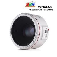 ราคา LENS YONGNUO YN-50mm f1.8 II for Canon EF (White) ประกันศูนย์ในไทย 1 ปี (1945166702)