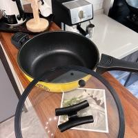 ราคา กะทะ+หม้อ เคลือบเทฟลอน G.Duck กะทะก้นลึก กะทะเทฟลอน ไม่ติดกะทะ (21813749994)