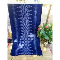 ราคา ผ้าคลุมไหล่ทอมือผ้าครามสกลนคร กว้าง80ยาว2เมตร (18866631952)