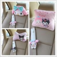 ราคา พร้อมส่ง หมอนรองคอ หมอนรองคอในรถและที่หุ้มเบลท์ sanrio mymelody , kuromi, badbadz (27306107905)