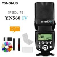 ราคา Yongnuo YN560IV Speedlite 2.4G วิทยุไร้สาย Master Slave แฟลช YN560 IV สําหรับกล้อง DSLR Canon Nikon Sony Pentax Olympus Fuji (27722612797)