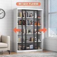ราคา ชั้นวางหนังสือ ตู้เก็บเอกสาร ตู้เก็บของแบบล็อคได้ ตู้หนังสือ ตู้โชว์ ประตูเลื่อน ประตูกระจกเด็ก ศิลปะเหล็ก หรูหราเบา G9WU (42803516971)