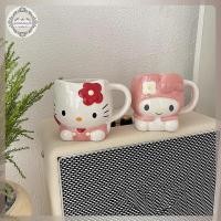 ราคา GG Hello Kitty แก้วเซรามิคการ์ตูนอบเชยสุนัข Melody แก้วเซรามิคของขวัญวันเกิด TH (42710745563)