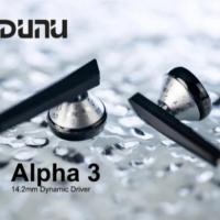 ราคา Dunu Alpha3 / Alpha 3 Flagship Flathead หูฟัง 14.2 มม.แบบไดนามิกชนิดใส่ในหูหูฟัง Flat-head HiFi Music หูฟัง (20890748062)
