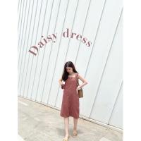 ราคา Shuuxme Daisy dress สีม่วงเปลือกมังคุด (7179424887)
