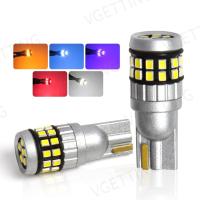 ราคา ((2 ชิ้น) หลอดไฟเลี้ยว LED 12V-60V T10 2016 30SMD อุปกรณ์เสริม สําหรับติดป้ายทะเบียนรถยนต์ รถจักรยานยนต์ (23662721071)