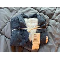 ราคา muji ชุดนอนแขนยาว mens pajamas สีน้ำเงิน size XL มือ1 (25665414090)