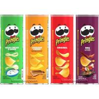 ราคา Pringles พริงเกิลอเมริกา lighty salt/ original/cheddar&sour cream / pizza / cheese / vinegar /sour cream (23258432819)