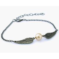 ราคา สร้อยข้อมือลูกสนิชทองคำ Harry potter สีบรอนซ์ (926199)