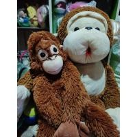 ราคา ตุ๊กตาลิงตัวใหญ่ไซส์นอนกอดเชต2ตัว (43856672574)