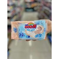 ราคา GooN baby wipes Goo.N กูนน์ กูน ผ้าเปียก ทิชชู่เปียก เบบี้ไวพ์ (27874115205)