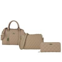 ราคา กระเป๋าถือ กระเป๋าสตางค์ สะพายข้าง ทรงโปโล ลาย Davina 3 in 1 สําหรับผู้หญิง DCV (19189193747)