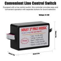 ราคา ❤ ✨Ready Stock✨Car Controller Electric Horn Speaker Control Unit With 8 Sound Effects Switching (28503706165)