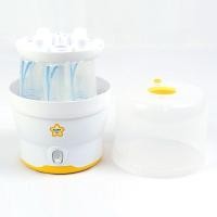 ราคา เครื่องนึ่งขวดนมElectronic Steam Sterilizer เครื่องนึ่งฆ่าเชื้อขวดนมด้วยไฟฟ้า GLOWY STARilizer 1A ใช้ความร้อนจากไอน้ำ (24416461285)