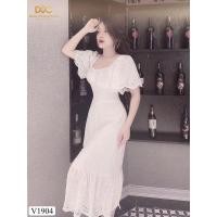 ราคา DVC DESIGNED เดรสหางปลาสีขาว (40013545221)