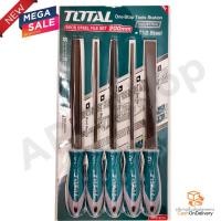 ราคา Totalตะไบเหล็ก 5 ตัวชุด Total รุ่น THT918516 (กลม+แบน+ท้องปลิง+สีเหลี่ยม+สามเหลี่ยม) (4919234210)