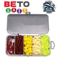 ราคา A88-ชุดเหยื่ออ่อน 161 ชิ้น กล่องรวมเหยื่ออ่อนสำหรับตกปลาแบบใช้เหยื่อล่อ เหยื่อปลอม เหยื่อปลอมตกปลา สินค้าพร้อมส่ง (29464159711)