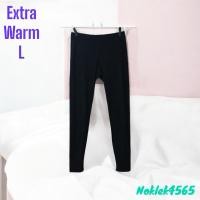 ราคา กางเกง Uniqlo heattech extra warm L-ฮีทเทค ยูนิโคล่ (หญิง) (24489453733)