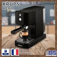 ราคา เครื่องชงกาแฟ KRUPS รุ่น XP3410 ขนาด 1.1 ลิตร แรงดันน้ำ 15 บาร์ สีดำ (6743023038)