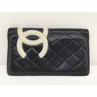 ราคา กระเป๋าตังค์ กระเป๋าสตางค์ Chanel Long Wallet CC CoCo ของแท้ มือสอง ราคา 8,999 (44001845061)