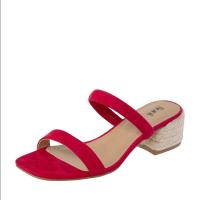 ราคา PAYLESS - รองเท้าแตะผู้หญิง FIONI RONIE RED พร้อมกล่อง (43655746685)