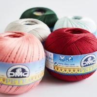 ราคา DMC Petra เบอร์ 5 ไหม Cotton คุณภาพสูงสำหรับงานโครเชต์ และลูกไม้ ขนาด 100g ผลิตในฝรั่งเศส (27576263717)