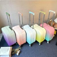 ราคา กระเป๋าเดินทาง 18 นิ้ว รุ่น Boxie Series 017 4 ล้อ หมุนได้ 360 องศา รุ่นซิป น้ำหนักเบากันน้ำ Keenoya #BG-004 (20827665334)