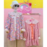 ราคา Go Style Dress Rose เดรสคอปก ลูกไม้ มีโบว์สวยหวาน สไตล์สาวเกาหลี (18777805732)