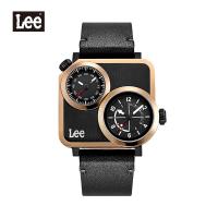 ราคา Lee นาฬิกาข้อมือ Metropolitan LEF-M116DRL1-17 แบรนด์แท้ USA สายหนังสีดำ กันน้ำ ระบบอนาล็อก (23621868620)